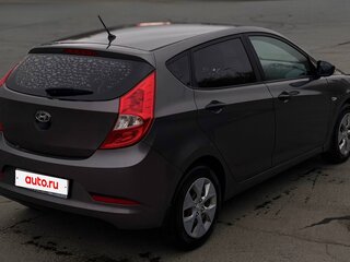 2015 Hyundai Solaris I Рестайлинг, серый, 799999 рублей, вид 4