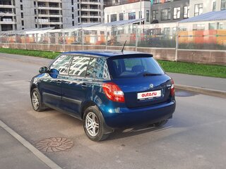 2011 Skoda Fabia II Рестайлинг, синий, 535000 рублей, вид 5