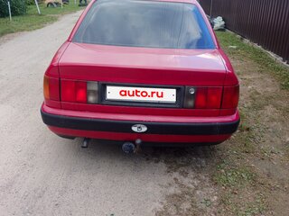 1991 Audi 100 IV (C4), красный, 330000 рублей, вид 3