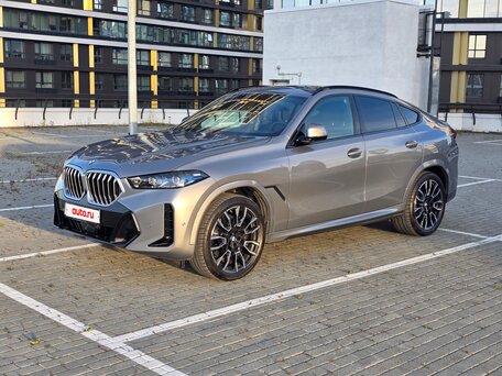 2025 BMW X6 40i III (G06) Рестайлинг, серый, 13100000 рублей, вид 1