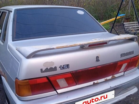 2004 Lada (ВАЗ) 2115, серебристый, 80000 рублей - вид 1