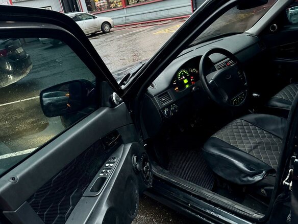 2011 Lada (ВАЗ) Priora I, чёрный, 267000 рублей - вид 7
