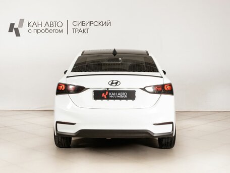 2018 Hyundai Solaris II, белый, 1100000 рублей, вид 4