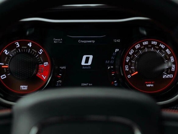 2019 Dodge Challenger Hellcat Widebody III Рестайлинг 2, чёрный - вид 6