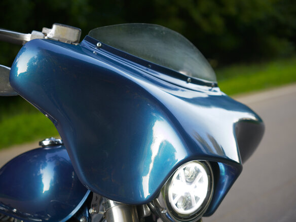 1997 Yamaha Royal Star, синий, 390000 рублей - вид 8