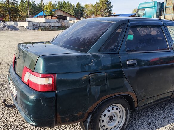 2004 Lada (ВАЗ) 2110, зелёный, 70000 рублей - вид 2