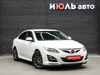 2010 Mazda 6 II (GH) Рестайлинг, белый, 930000 рублей, вид 3