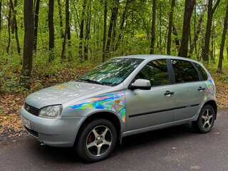 2011 Lada (ВАЗ) Kalina I, серебристый, 270000 рублей, вид 1