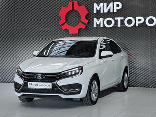 2024 Lada (ВАЗ) Vesta I Рестайлинг (NG), белый, 1300000 рублей, вид 1