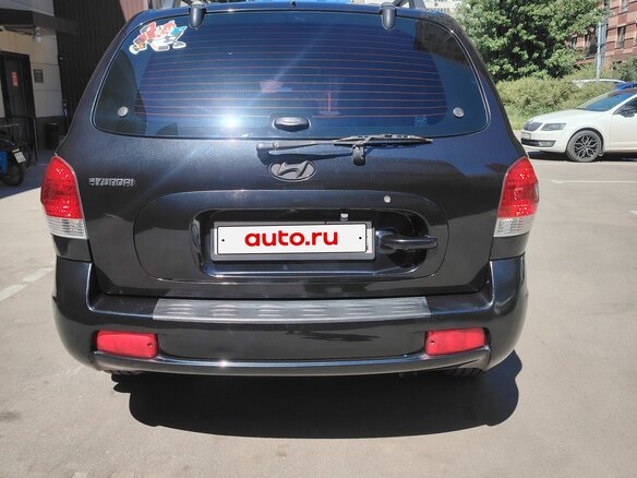 2008 Hyundai Santa Fe Classic Classic, чёрный, 880000 рублей - вид 4