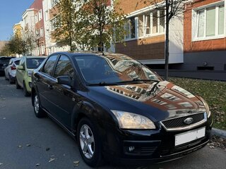 2007 Ford Focus II, чёрный, 390000 рублей, вид 3
