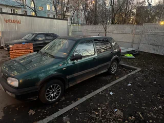 1997 Volkswagen Golf III, зелёный, 70000 рублей, вид 3