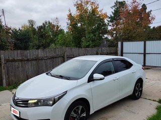 2013 Toyota Corolla X (E140, E150) Рестайлинг, белый, 1300000 рублей, вид 1