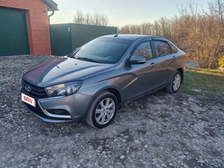 2016 Lada (ВАЗ) Vesta I, серый, 669000 рублей, вид 1