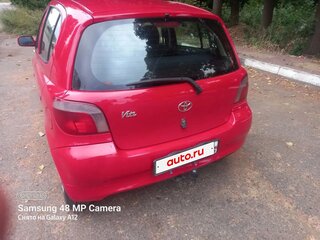 2001 Toyota Vitz I (P10), пурпурный, 350000 рублей, вид 3