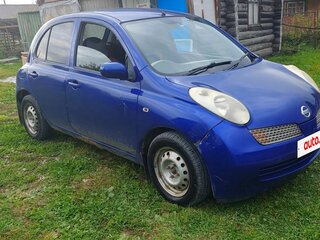 2002 Nissan March III (K12), синий, 260000 рублей, вид 3