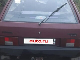1991 Lada (ВАЗ) 2109, красный, 85000 рублей, вид 1