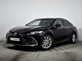 2021 Toyota Camry VIII (XV70) Рестайлинг, чёрный, 1630000 рублей, вид 1