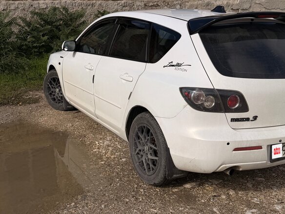 2007 Mazda 3 I (BK) Рестайлинг, белый, 445000 рублей - вид 5