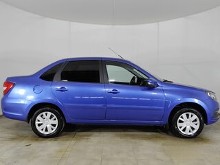 2021 Lada (ВАЗ) Granta I Рестайлинг, голубой, 750000 рублей, вид 4