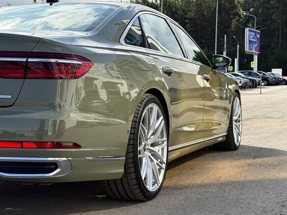 2022 Audi A8 Long 50 TFSI IV (D5) Рестайлинг, чёрный, 9600000 рублей - вид 6
