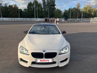 2015 BMW 6 серии Gran Coupe 640d xDrive III (F06/F13/F12) Рестайлинг, белый, 2900000 рублей, вид 4