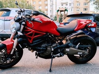 2014 Ducati Monster 821, красный, 625000 рублей, вид 5