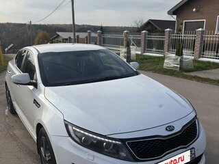 2015 Kia Optima III Рестайлинг, белый, 1300000 рублей, вид 2