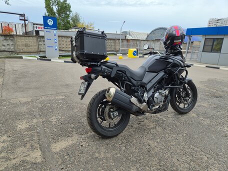 2019 Suzuki V-Strom DL 650, чёрный, 800000 рублей, вид 4