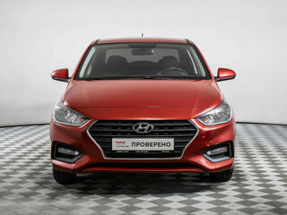 2020 Hyundai Solaris II, красный, 1217000 рублей, вид 2