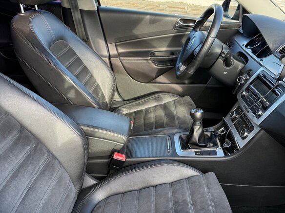 2008 Volkswagen Passat B6, синий, 790000 рублей - вид 13