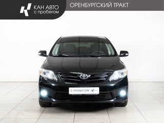 2011 Toyota Corolla X (E140, E150) Рестайлинг, чёрный, 998000 рублей, вид 2