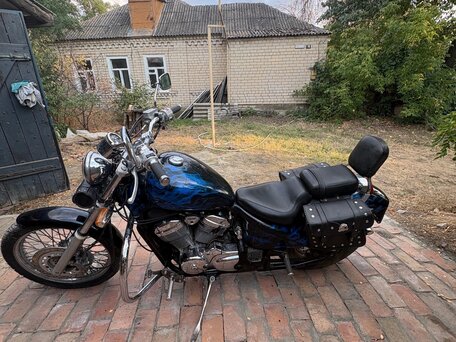 1996 Honda Steed 400, чёрный, 250000 рублей, вид 3