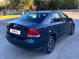 2015 Volkswagen Polo V, синий, 780000 рублей, вид 3