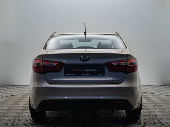 2013 Kia Rio 5-speed III, бежевый - вид 3