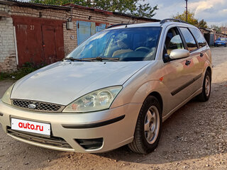 2003 Ford Focus I Рестайлинг, серебристый, 290000 рублей, вид 1