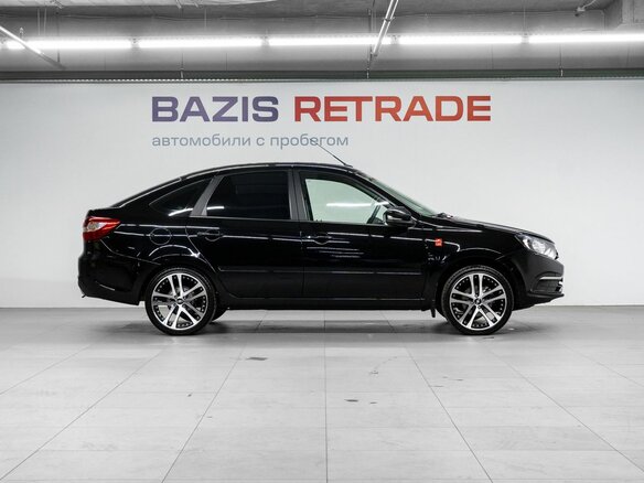 2024 Lada (ВАЗ) Granta Euro-2 I Рестайлинг, чёрный, 915000 рублей - вид 3