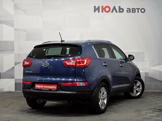 2012 Kia Sportage III, синий, 1430000 рублей, вид 4