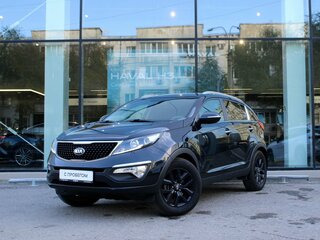 2014 Kia Sportage III Рестайлинг, чёрный, 1450000 рублей, вид 1