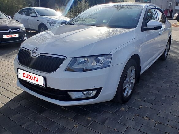 2015 Skoda Octavia III (A7), белый