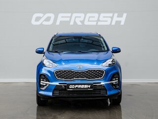 2020 Kia Sportage IV Рестайлинг, синий, 2720000 рублей, вид 3