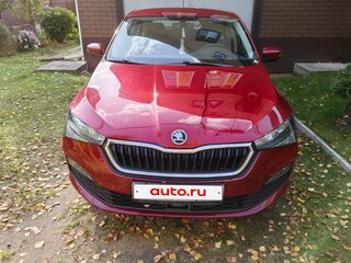 2020 Skoda Rapid II, красный, 1825000 рублей, вид 3