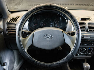 2004 Hyundai Accent ТагАЗ II, серый, 160000 рублей, вид 5