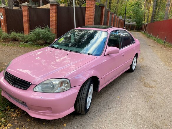 1999 Honda Civic VI Рестайлинг, синий, 475000 рублей - вид 3