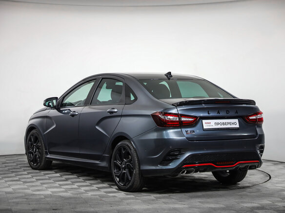 2024 Lada (ВАЗ) Vesta Sportline I Рестайлинг (NG), серый, 1616777 рублей - вид 6