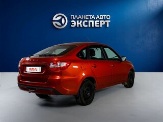 2019 Lada (ВАЗ) Granta I Рестайлинг, красный, 550000 рублей, вид 4