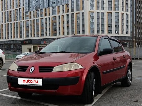 2004 Renault Megane II, красный, 290000 рублей, вид 1