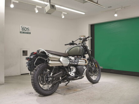 2026 Triumph Scrambler, зелёный, 1360000 рублей, вид 5