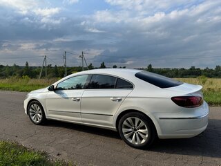 2013 Volkswagen Passat CC I Рестайлинг, белый, 1300000 рублей, вид 4