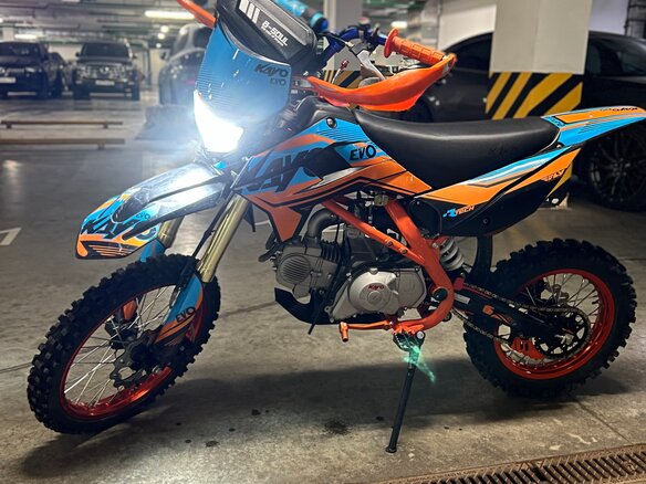 2023 Kayo Evolution YX140EM, оранжевый, 87000 рублей - вид 12